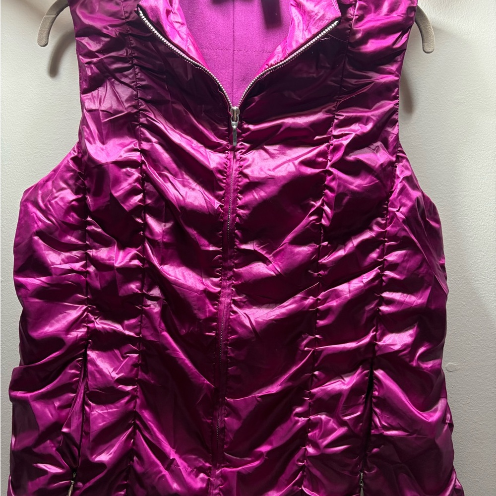 Chico's Pink Quilted Vest